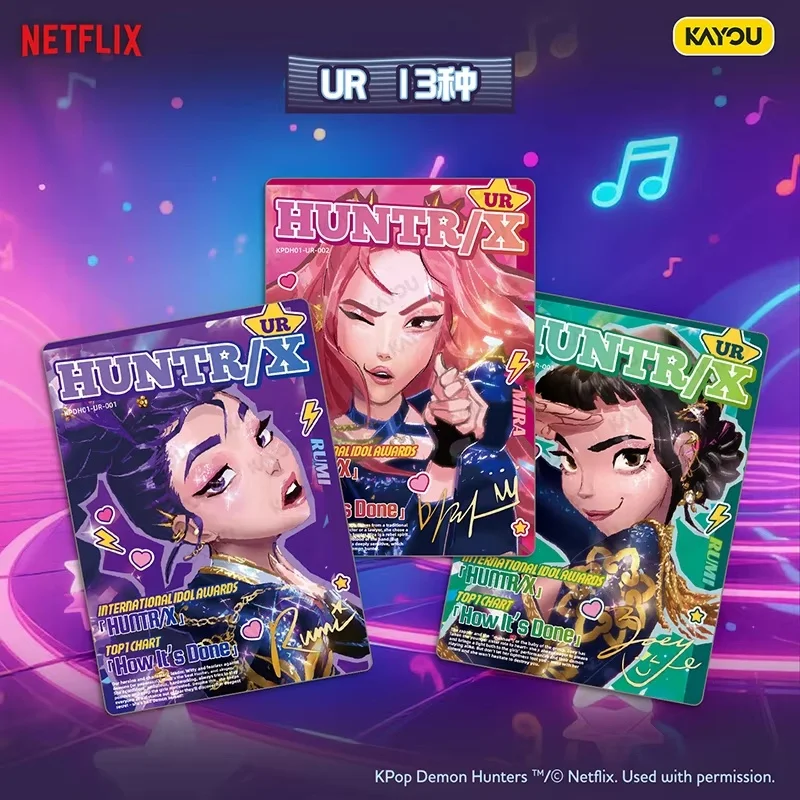 

Kayou Official Kpop Demon Hunters Classic Edition Collectible Trading Cards Blind Bag Birthday Fans Collection Gift