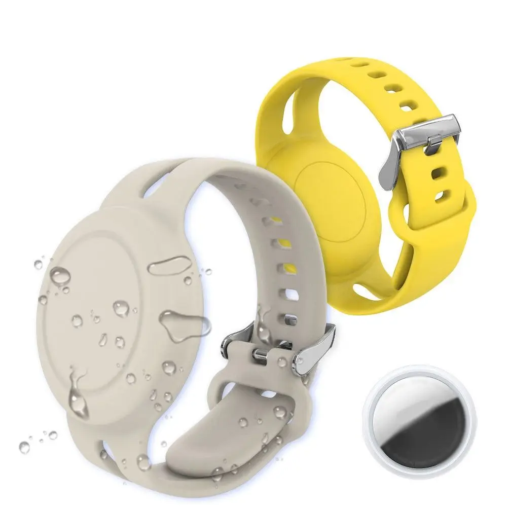 Wristband Children Watch Band Silicone Child GPS Bracelet Waterproof GPS Tracker Protector for Apple Air Tag