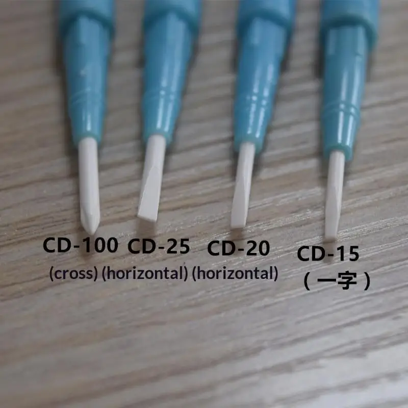 1/4PCS Anti Magnetic Ceramic Precision Screwdriver Slotted Cross Micro Adjust Repair Tool For Computer Electronics