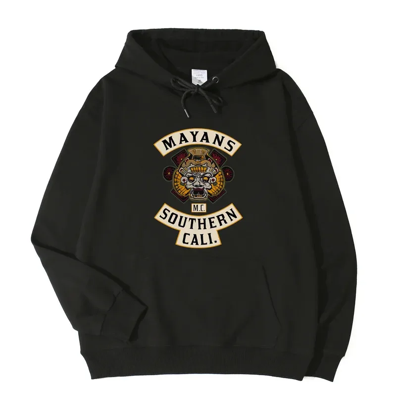 Mayans Mc Sudaderas con capucha Unisex Hombres Mujeres Manga larga Top ventas N00