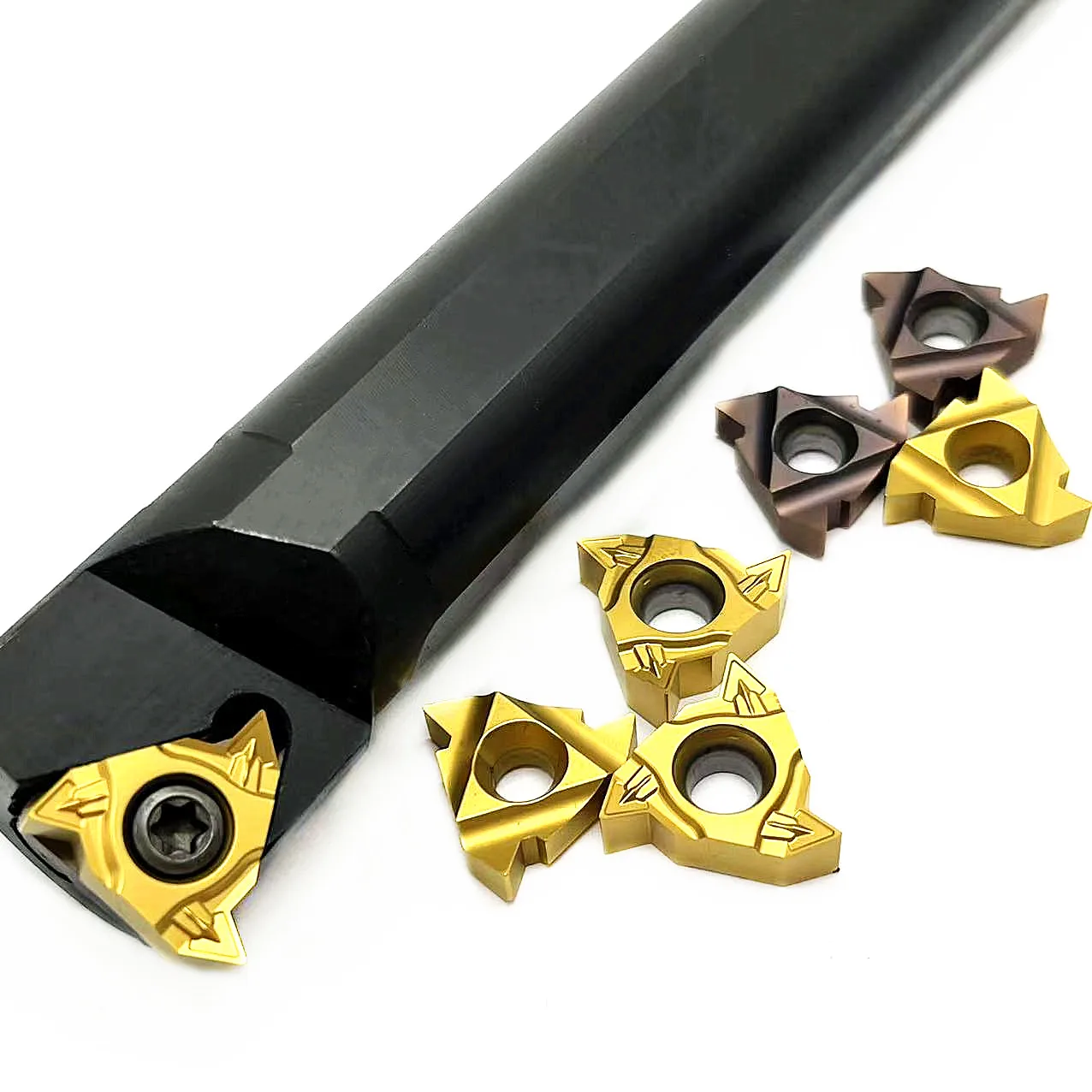 แท่งเครื่องมือกลึงเกลียวภายในสำหรับ MMT22IR AG60เครื่องมือ CNC แบบเกลียวภายใน SNR0025S22 SNR0020R22