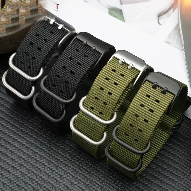 Nylon Watch Strap 22mm 23mm for luminox 3051 3080 3150 8800 watch band Waterproof and sweat resistant watches bracelet