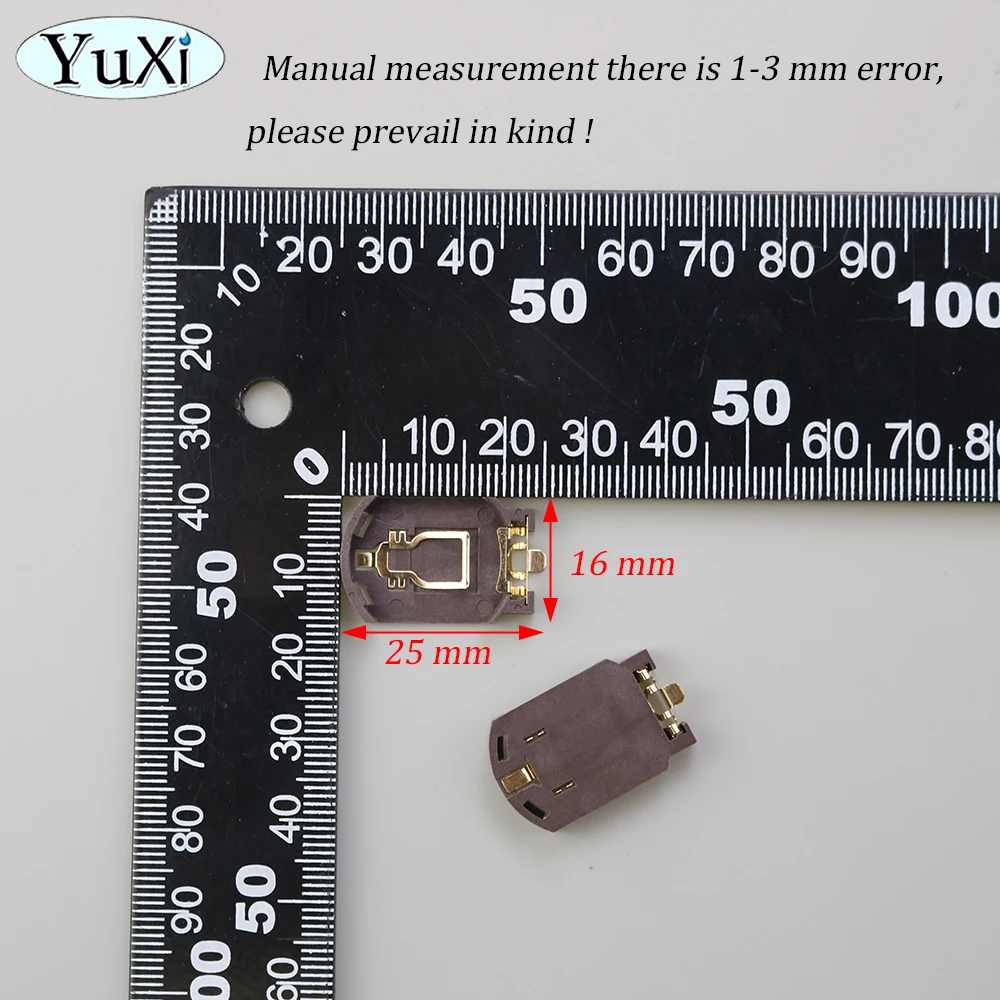 10 adet cr2032 2025 pil düğmesi sikke BS-2032 hücre tutucu soket durumda 1120/1616/yama pil tutucu onarım parçaları