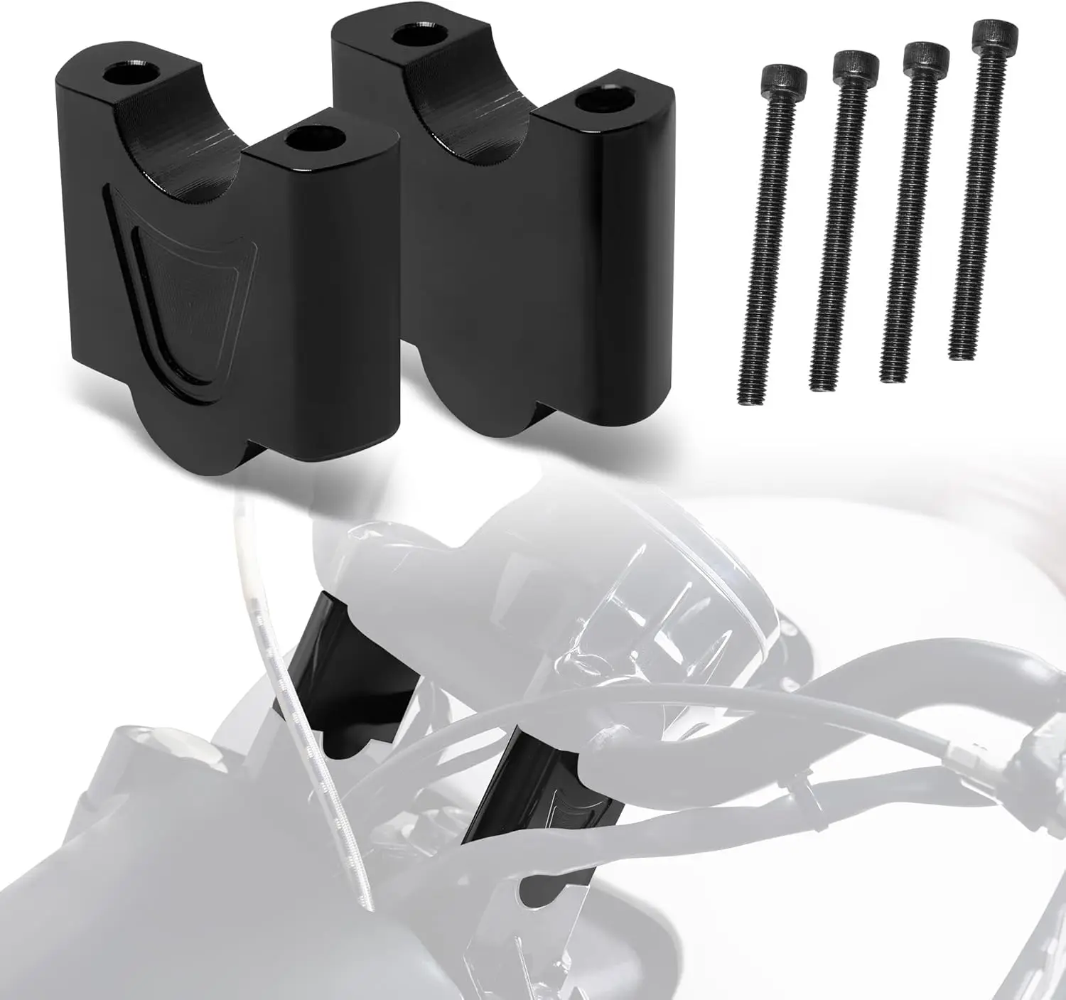 

Алюминиевый комплект подъемных рулей 2 дюйма для моделей Indian Scout/Bobber/Sixty 2015-2025, аксессуары для ручек