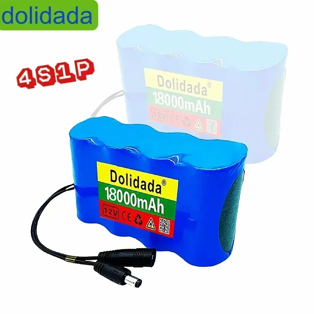 Аккумулятор lifepo4 4S1P 32700 12В, 18Ач/18000МАч, с bms 40a équilibré, pour bateau électrique и Küation 12В ininterrompue