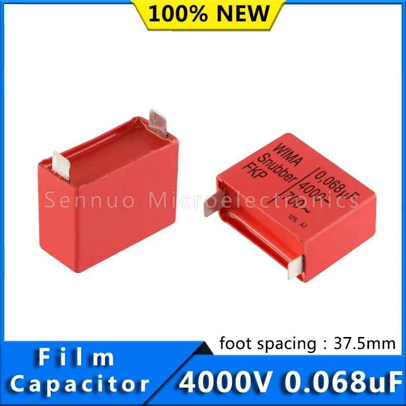 1pcs New German WIMA Film Capacitor Snubber FKP 4000V 0.068UF  683 Pitch 37.5mm Audio Infinity Capacitor FKP1X026807I00KSSD