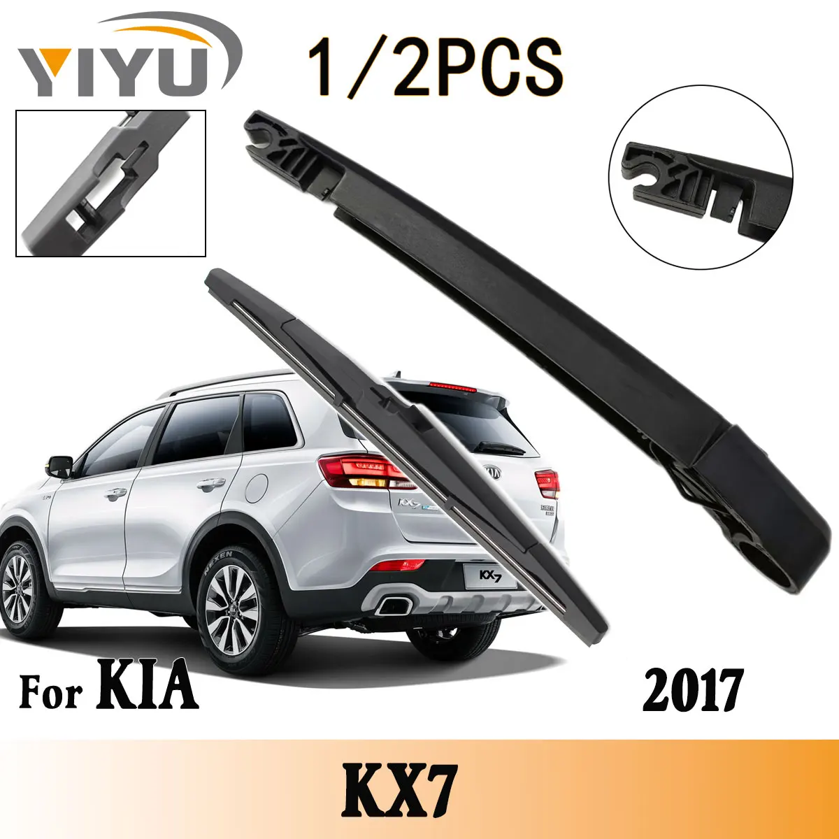 1/2PCS Rear Windscr…