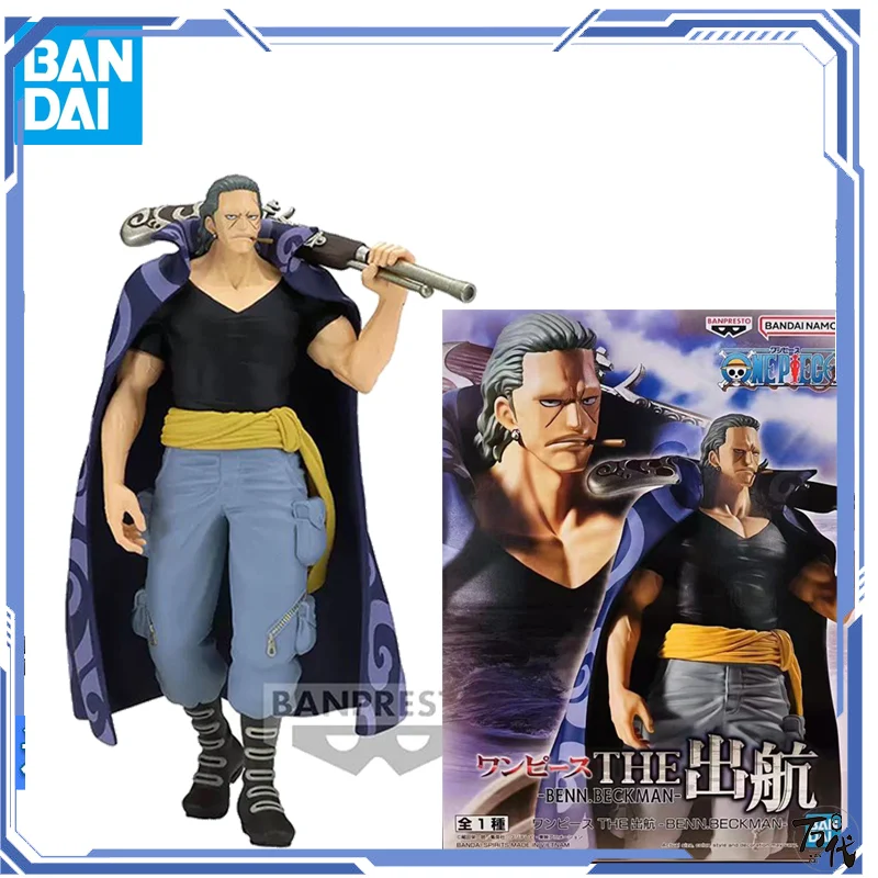 

Bandai Original Banpresto ONE PIECE Anime Figure Red Hair Pirates BEN BEKKUMAN Action Figure Toys Model Ornaments Gifts