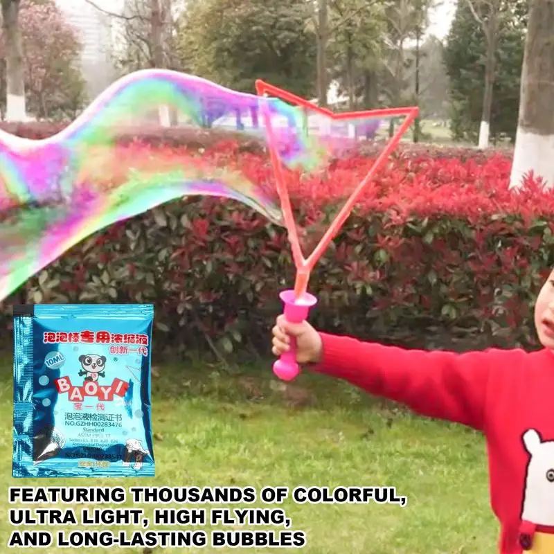 Bubble Concentrate Solution 20PCS Refill Concentrate Bubble Solution Just Add Water Bubble Concentrate Liquid For Easter Gifts