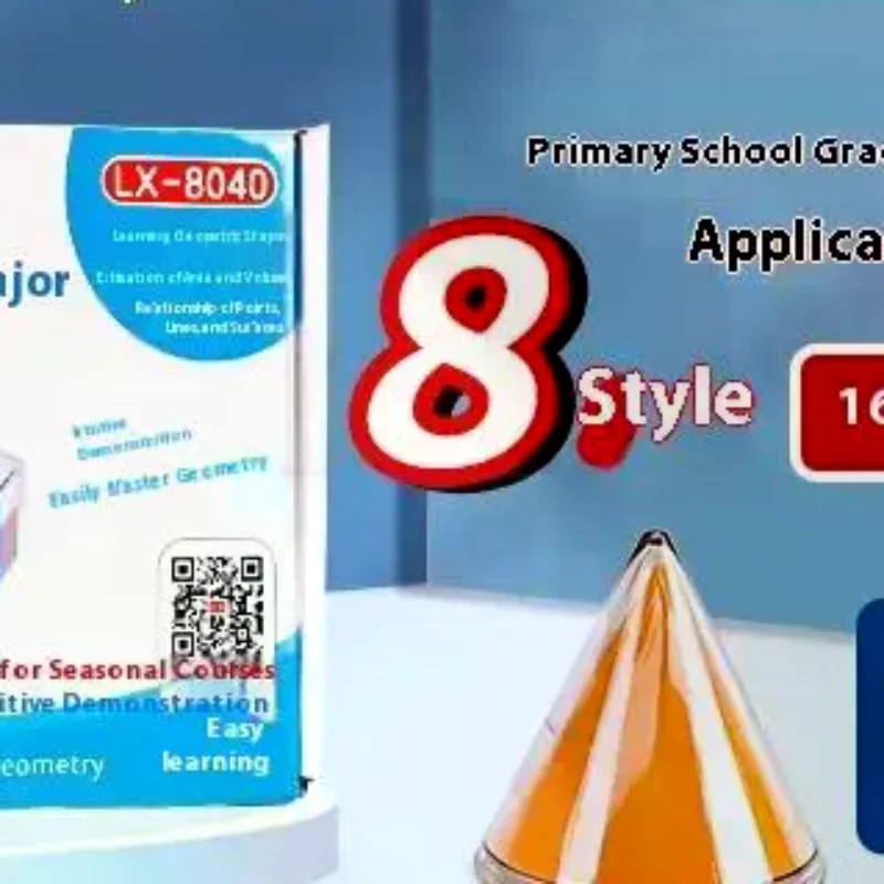 1 Set STEM Education Teaching Kits Geometry Demonstration Models Spatial Structure Visualization Tools