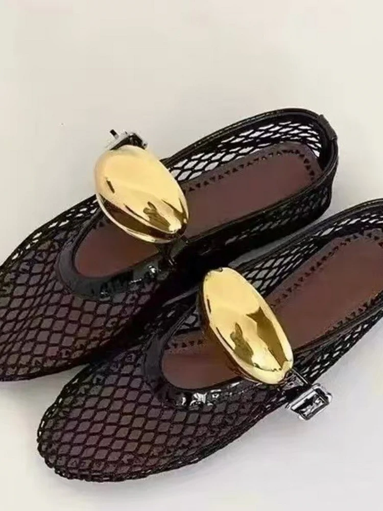 

Балетки Flat oes Женские балетки без шнуровки Удобные дышащие лакированные кожаные повседневные Faion Single oes