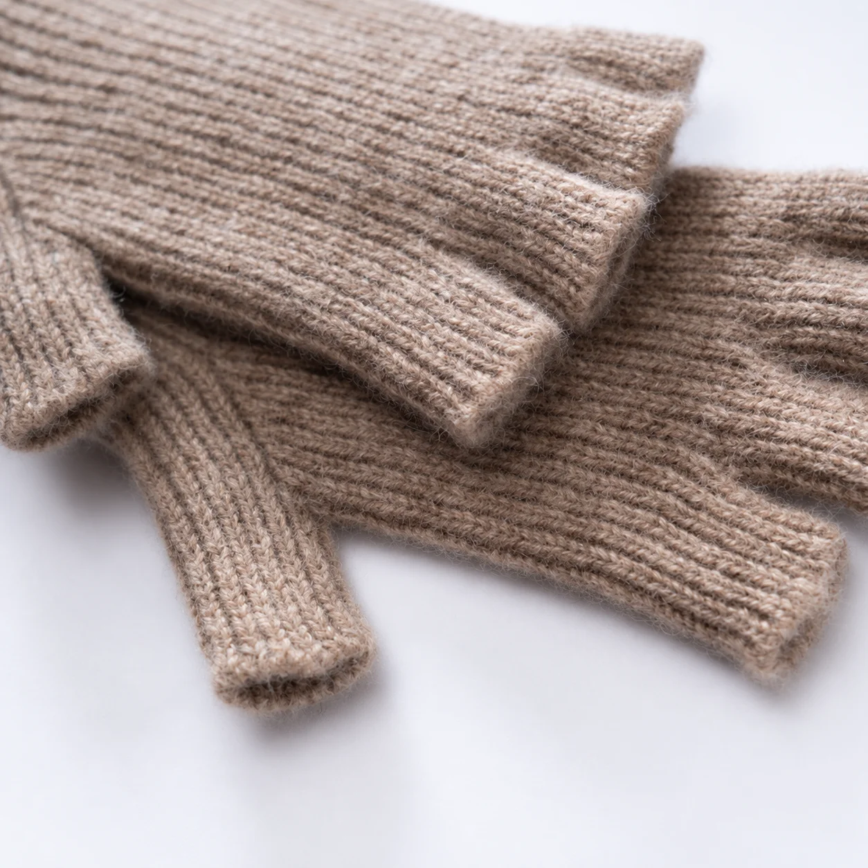 Unisex Gloves Knitted Fingerless Cashmere Gloves Cashmere Gloves Soft For Typing Office Working Outdoor Activities