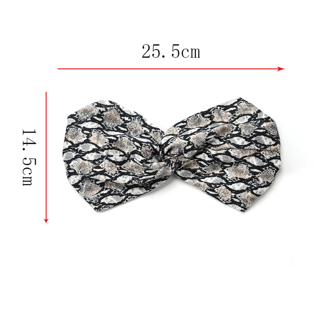 إكسسوارات شعر مخططة متقاطعة بتصميم رباط شعر نسائي للارتداء اليومي وإكسسوارات حفلات الرأس للخروج