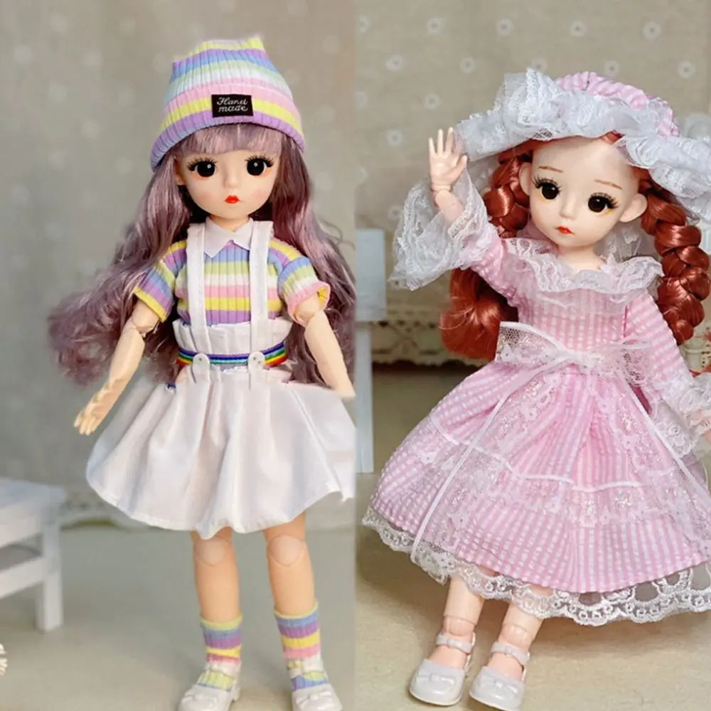 

1/6 SD 30 см Bjd кукла с одеждой, длинные волосы, высокий каблук, платье принцессы, куклы BJD с шарнирными шарнирами, привлекательные глаза