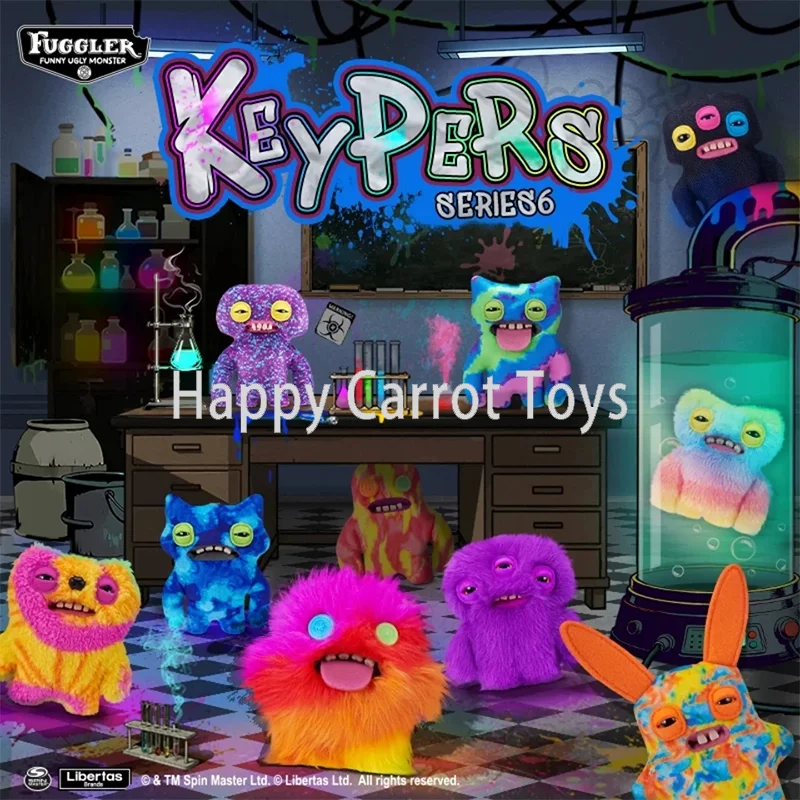 fuggler-keypers-serie-6-portachiavi-peluche-a-sorpresa-divertente-mostro-brutto-morbido-peluche-da-5-pollici-mini-figurina-giocattolo-regalo