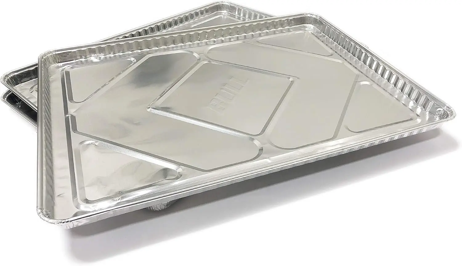 

Bull Outdoor Products 24268 Grease Tray Liner, Silver, 12 Pack, for 30" Bull Grills