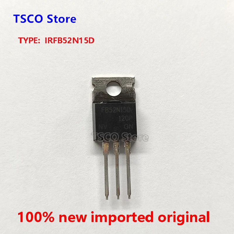 (10piece)   FB52N15D IRFB52N15D   100%New Origiail   51A 150V