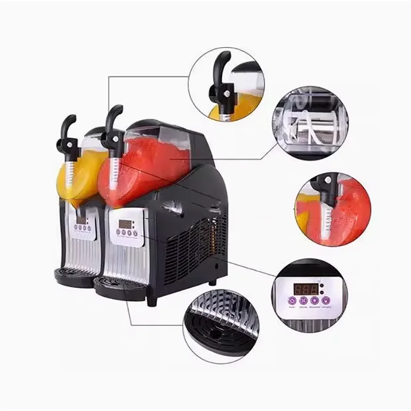 

2025 Commercial Slush Machine Granita Machine /Small Soft Cream Machine/Mini Ice Smoothie Maker