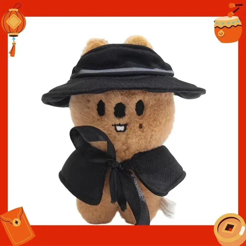 2026Mini Soft Stuffed Animal Keyring, Gothic Style Plush Doll Backpack Decoration