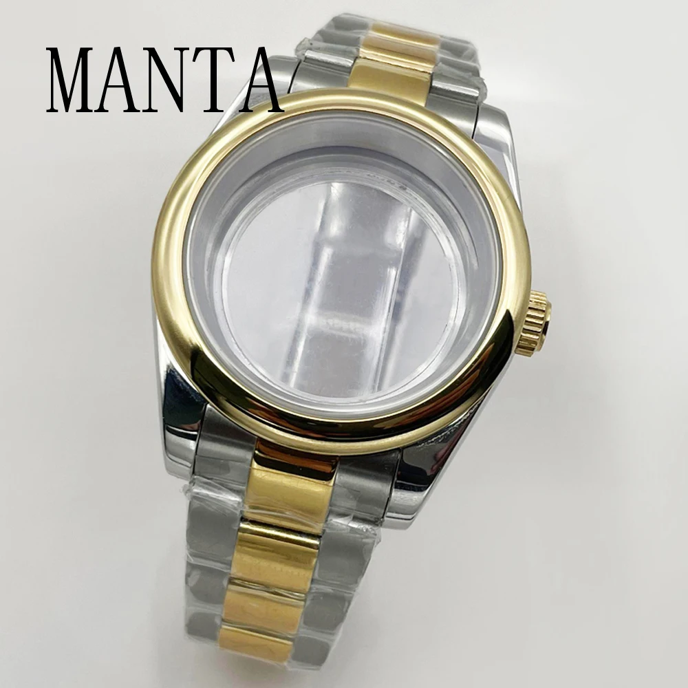 

MANTA 36mm/39mm Sapphire Glass Watch Case Fit Miyota8205/8215/821A NH35/NH36 ETA2836/2824 Mingzhu2813/3804 Movement