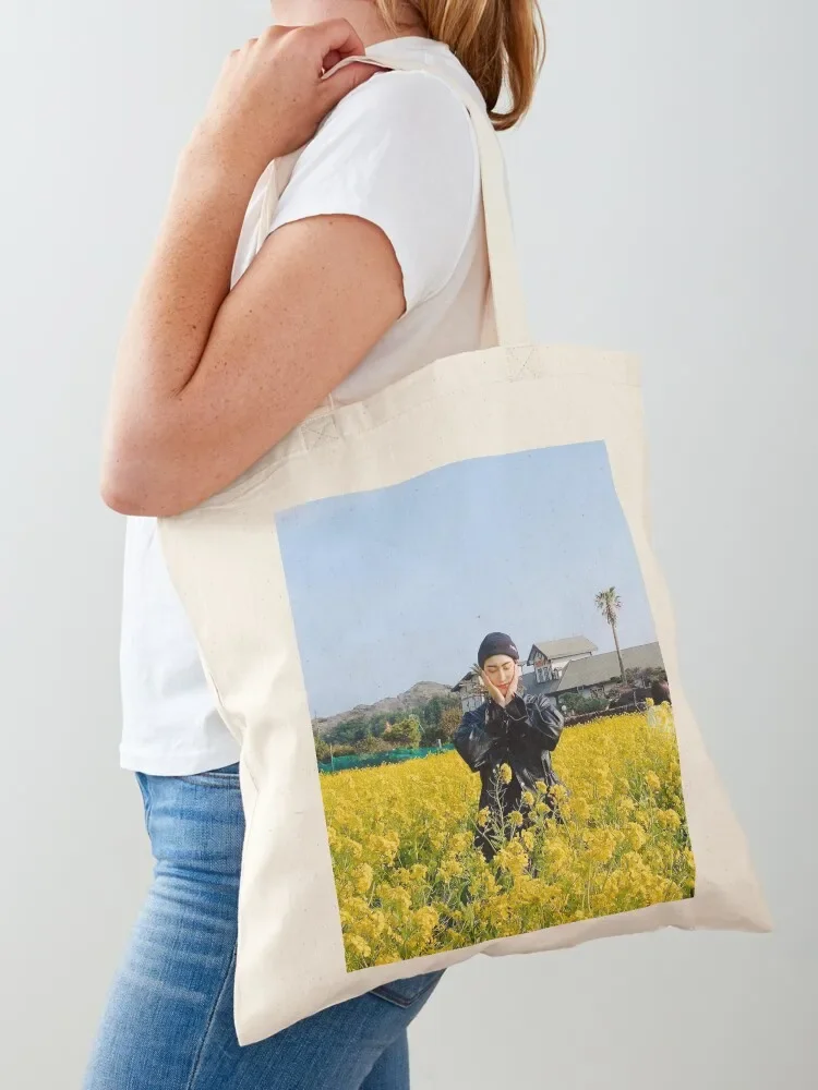 

Ateez Seonghwa Tote Bag tote bags men tote bag screen Candy bags Large bags for women
