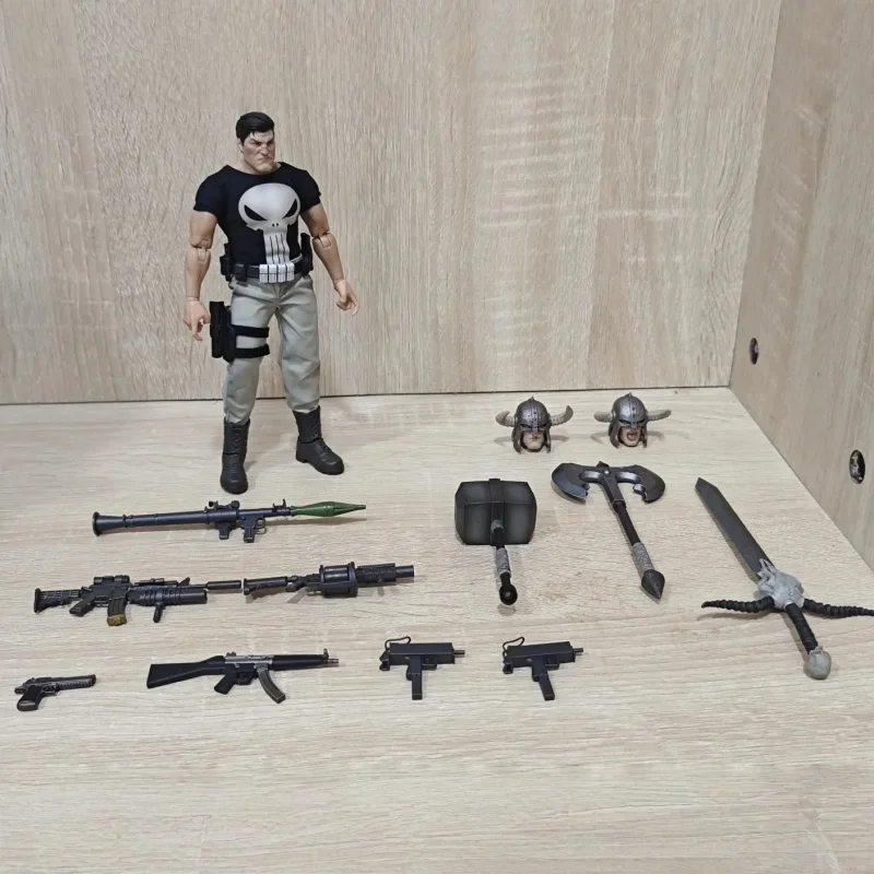 Kraken Studio Criminal Nemesis Punisher Action Figure 1/12 Scale Deluxe Edition Standard Edition Collectible Model Toy for Gifts