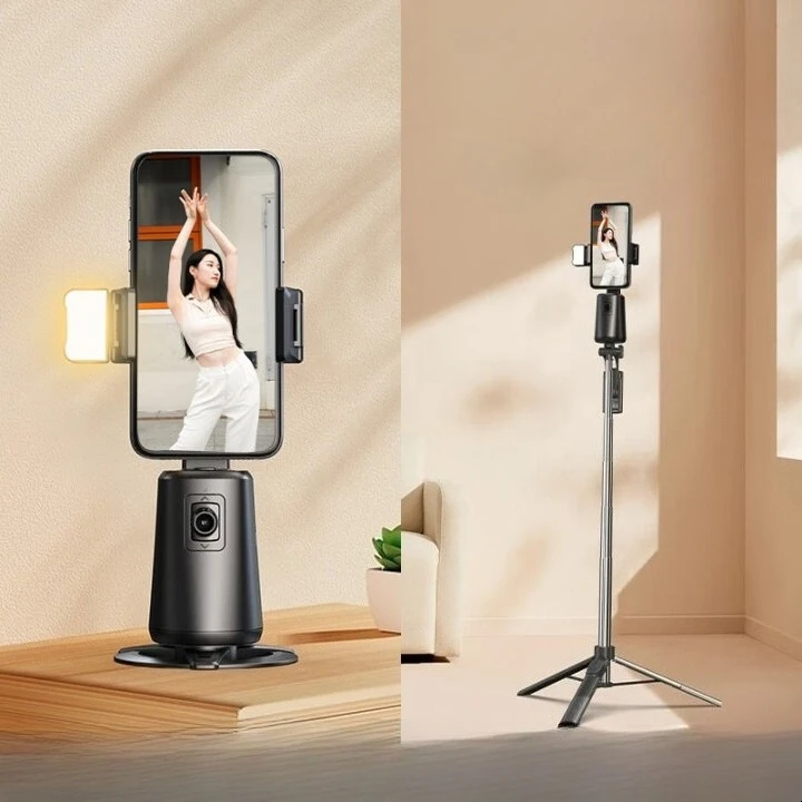 

DiepinA200 360° Rotating Multifunctional Follow-up Pan Tilt Intelligent Facial Recognition Anti Shake Outdoor Shooting Equipment