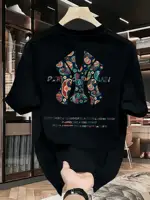 T-shirt imprimé d'été pour homme - T-shirt ample de haute qualité, décontracté, polyvalent et tendance 3
