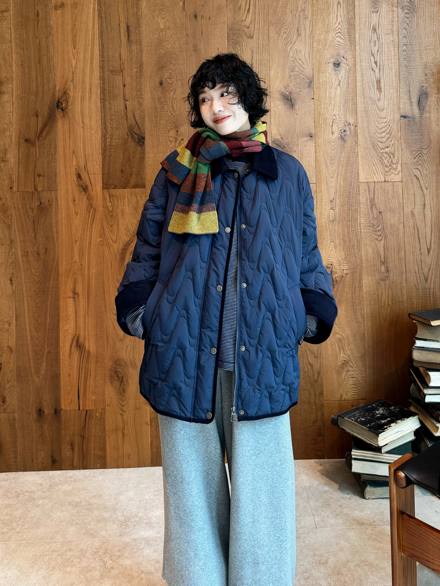 

Lightweight Du down Jaet Women's ort Sle Warmth Casual Loose Fit No Hood 90% down Fill Power 25-29 Years Old