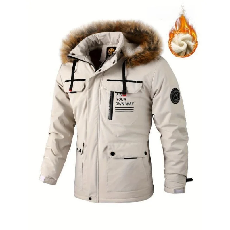 

Men's Windproof Jaet Fabric Lightweight Cross-Border New Sle V-Ne ort Length Sve Seven-Foot Brand ex