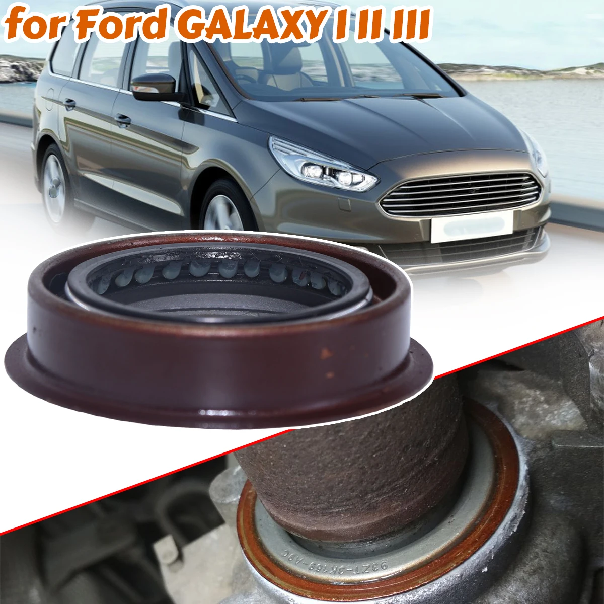 

DriveShaft Half Oil Seal for Ford GALAXY I II III Ring Differential Output RepairKit Spare Parts Replace Accessories Auto Engine