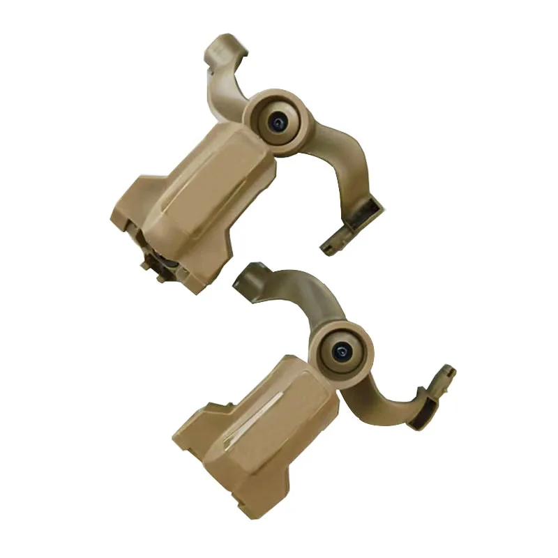 Tactical Headset Helmet Rail Adapter, Headset Rail Mounting Bracket Fits OPS Core ARC and Team Wendy M-LOK Rails