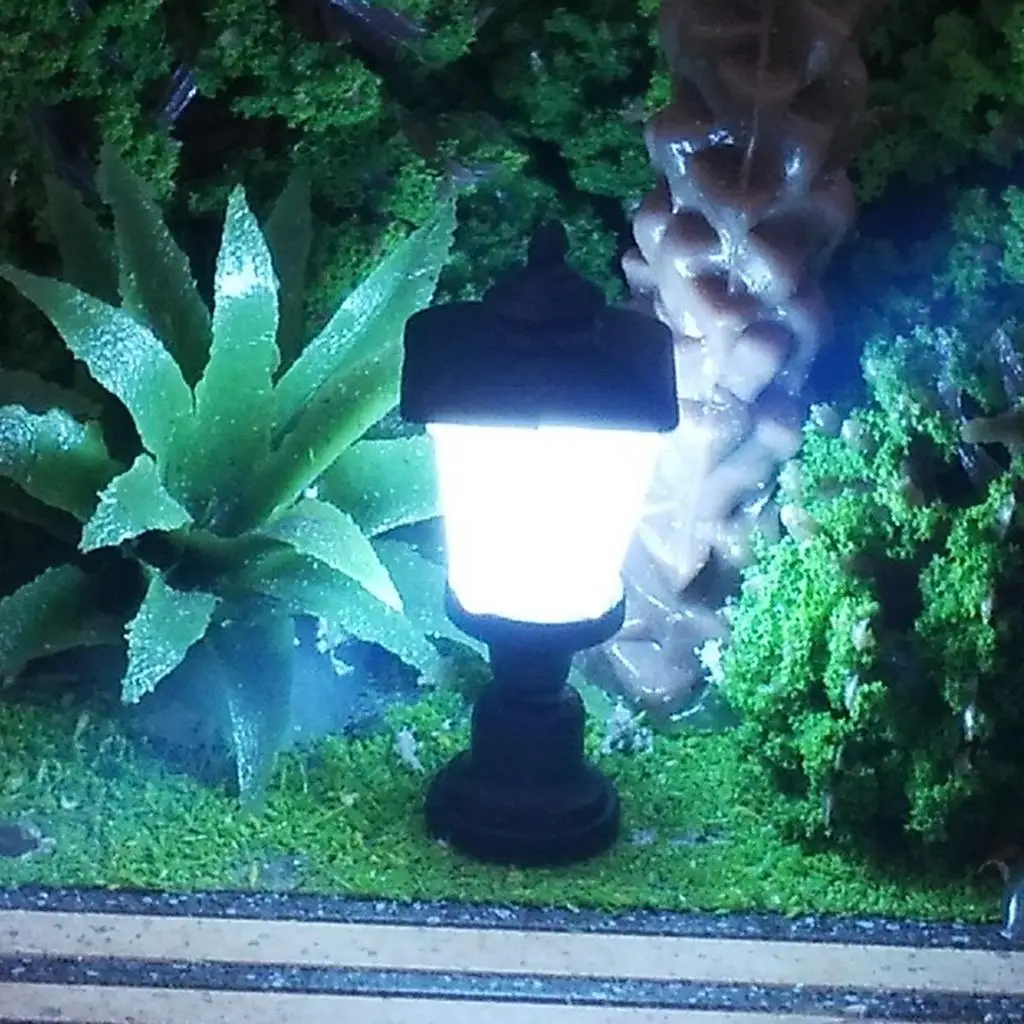 HO Scale Led Lights Miniature Lights Model Railway Landscape Lamps Mini Garden Traffic Lighting for Sand Table