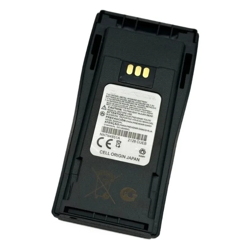

New NNTN4851 7.2V 1400mAh Walkie Talkie Battery for CP040 CP140 CP150 CP200 CP200D GP3188 GP3688 High Quality