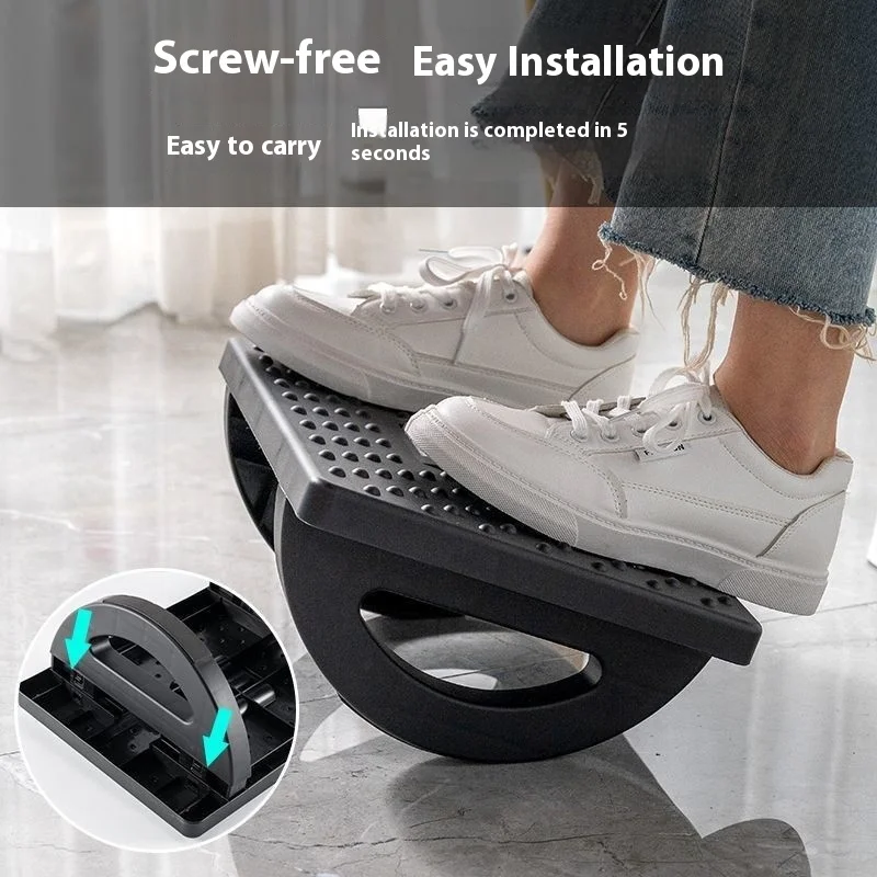

2025 Office Ceiling-Mounted Footrest Under Desk Foot Stool, A Must Have for Comfort at Work