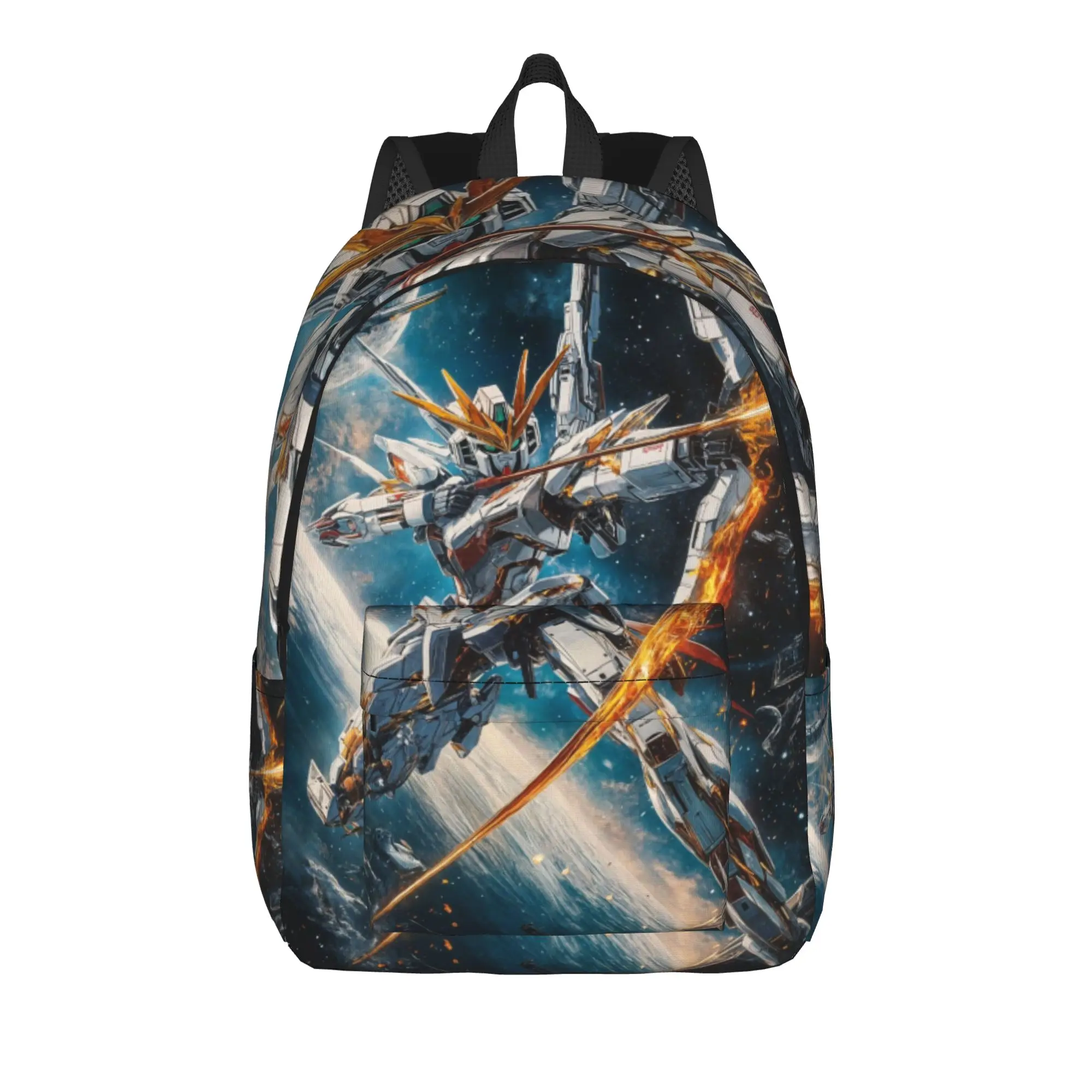 

Back to school season Portable Robot Movies (7) Knapsack Gundam For Men Women Backpack