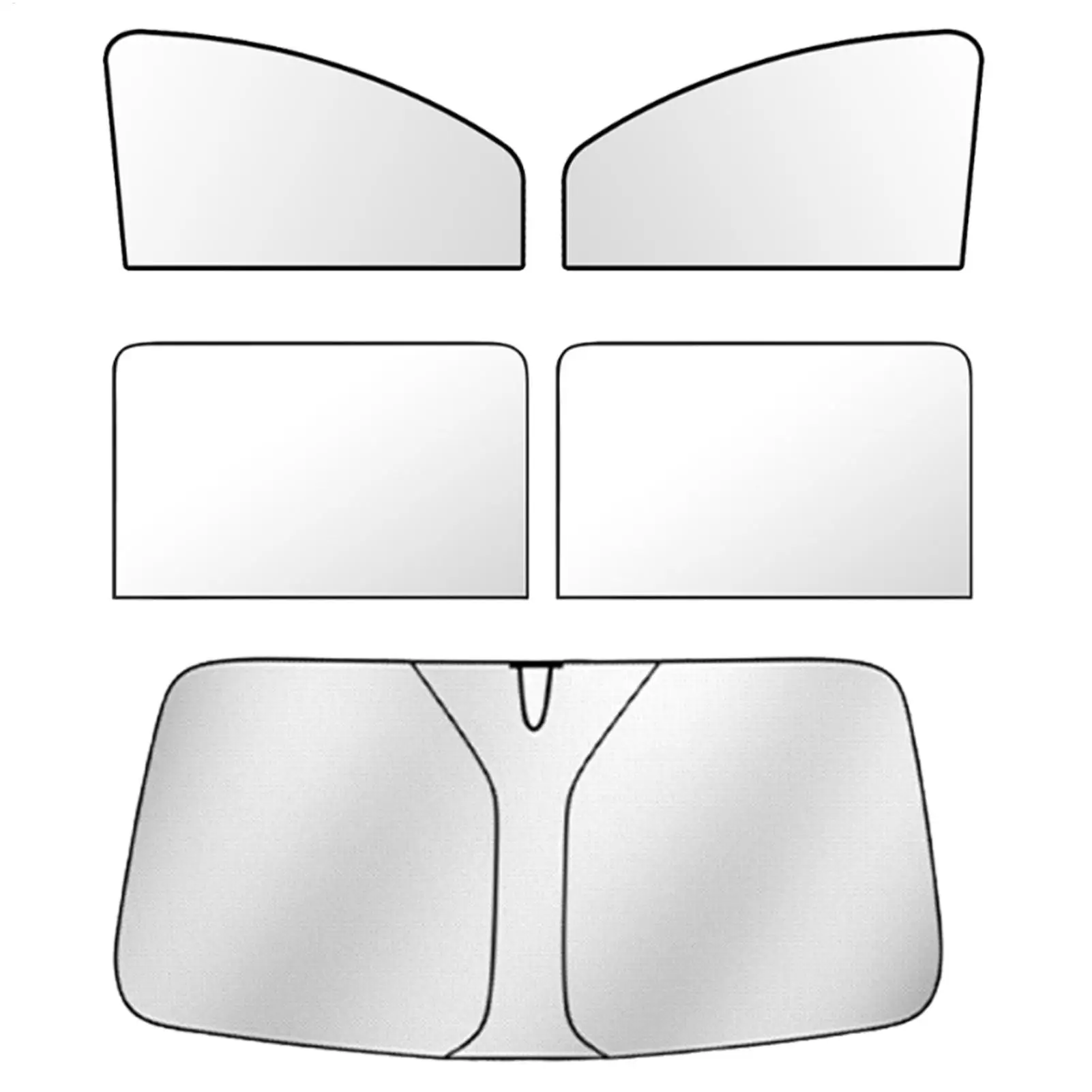 

Car Privacy Curtains Sun Protection Magnetic Sunshade Auto Window Sun Shade For Vehicles Trailer RV Automotive Sedan Pickup