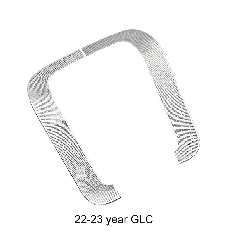 Stainless Steel Roof Front Reading Lamp Trim Cover for Mercedes Benz C Class GLC EQE W206 C200 C220 C260 C300 Car Accessory