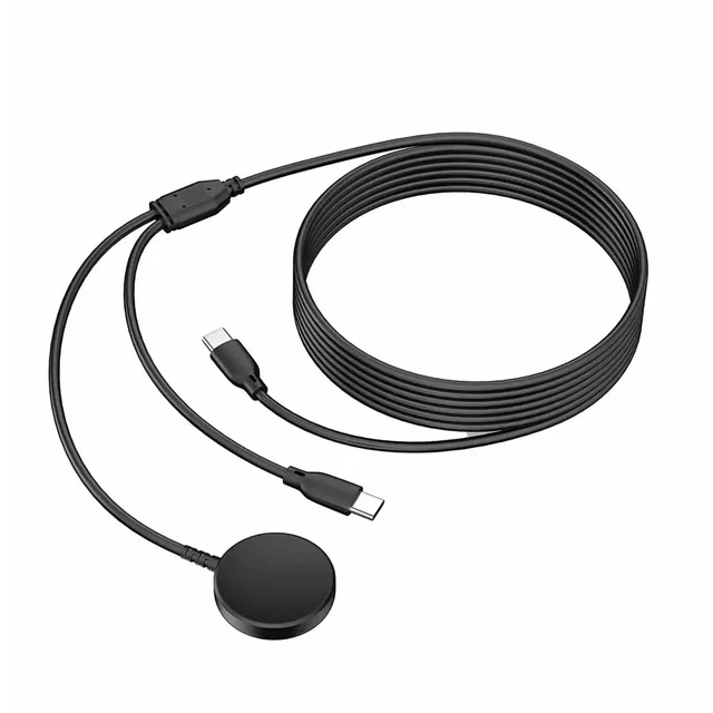 Kabel ładowarki 2 w 1 PD typu C do Samsung Galaxy Watch 6/6 Classic/5 Pro/4/3/Active2/1, ładowanie USB C do S23 Ultra/S22/21/20