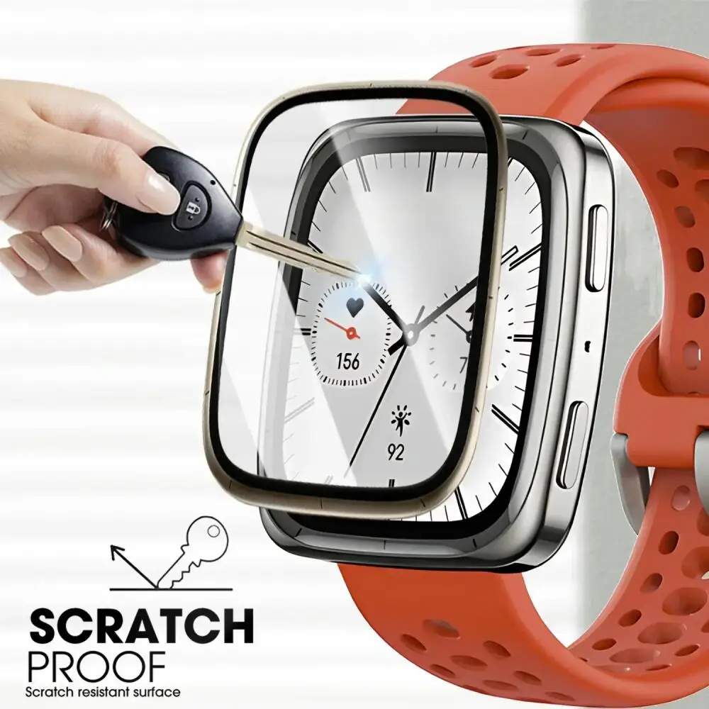 1-3PCS Screen ProtectorสําหรับAmazfit Active 2 Square Anti-Scratchป้องกันหน้าจอสําหรับAmazfit Active 2 สแควร์ป้องกันฟิล์ม