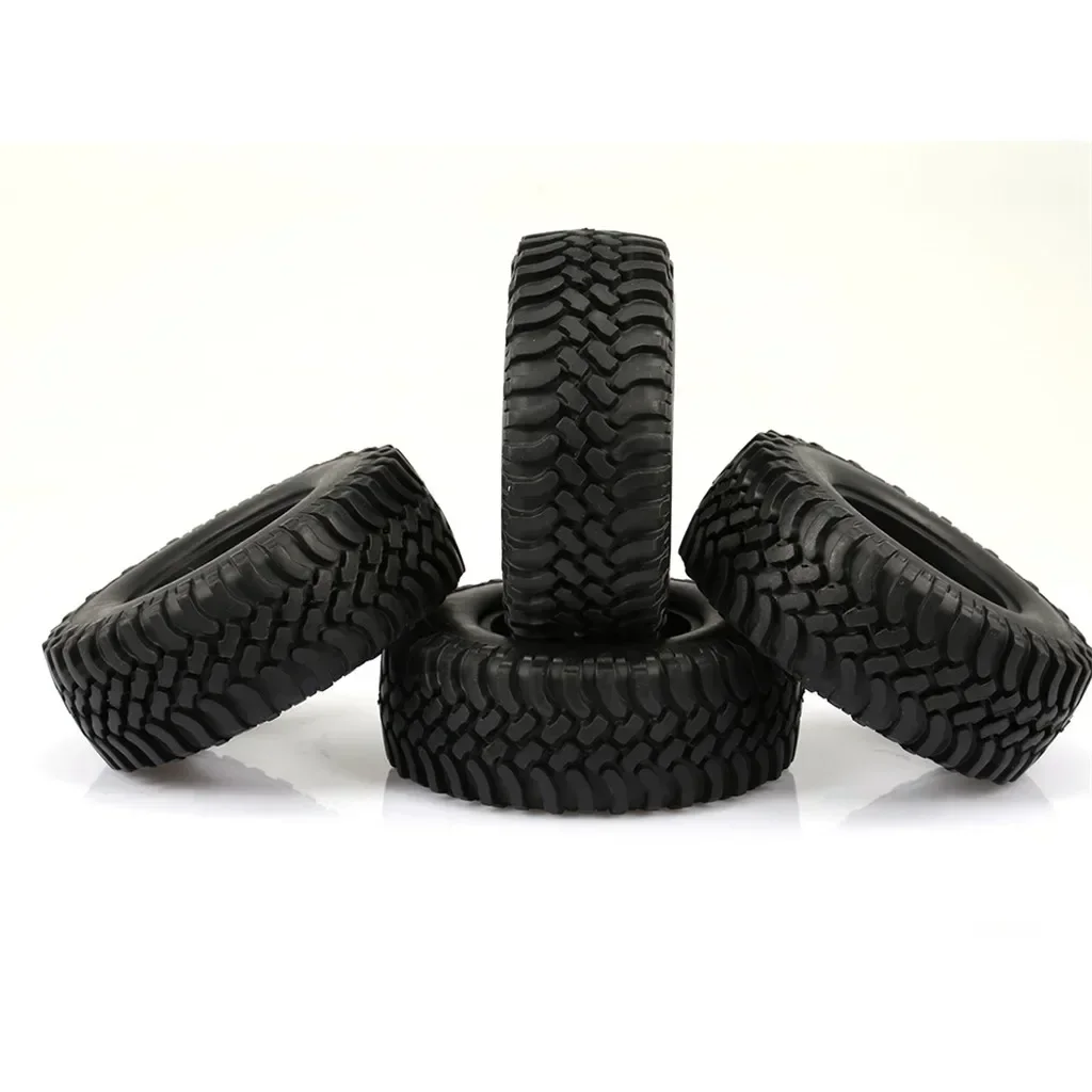 4 Stuks 100Mm Rubber 1.9 Wiel Banden Voor 1:10 Rc Crawler Auto Axiale Scx10 Axi03007 D90 D110 Tamiya Cc01