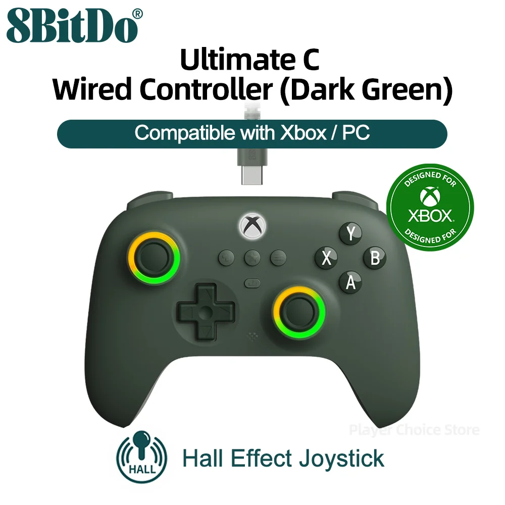Review: Controle 8BitDo Ultimate C Wired – Uma opção acessível para Xbox e PC Controle 8BitDo Ultimate C Wired