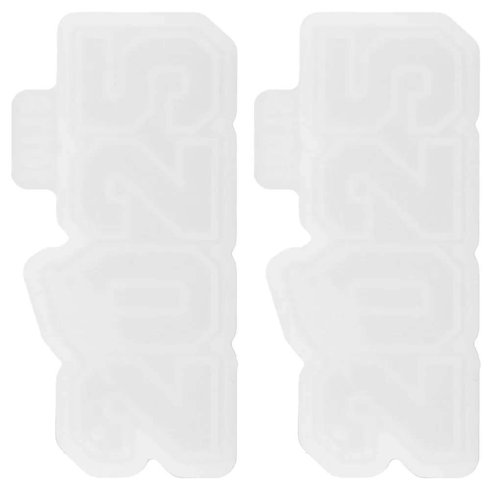 

2pcs Graduation Keychain Molds 2025 Backpack Pendant Resin Mold Grad Hat Charm Graduation Party Supplies Diploma Display Diy