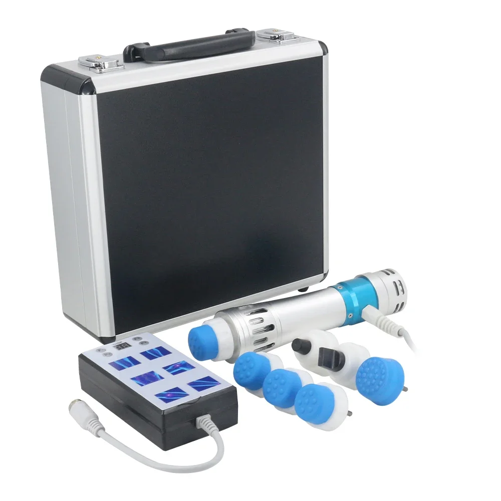 

Electric Shockwave Massager Back Pain Relief Device 7 in 1 Heads Lattice Ballistic Muscle Relaxation Physiotherapy Instrument
