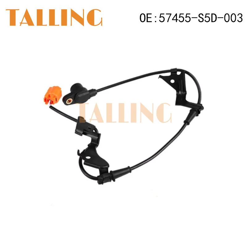 57455-S5D-013 Front Left ABS Wheel Speed Sensor for Honda Civic 2001-2003 Auto Parts 57455-S5A-013 57455S5D013 ALS1019 5S7532