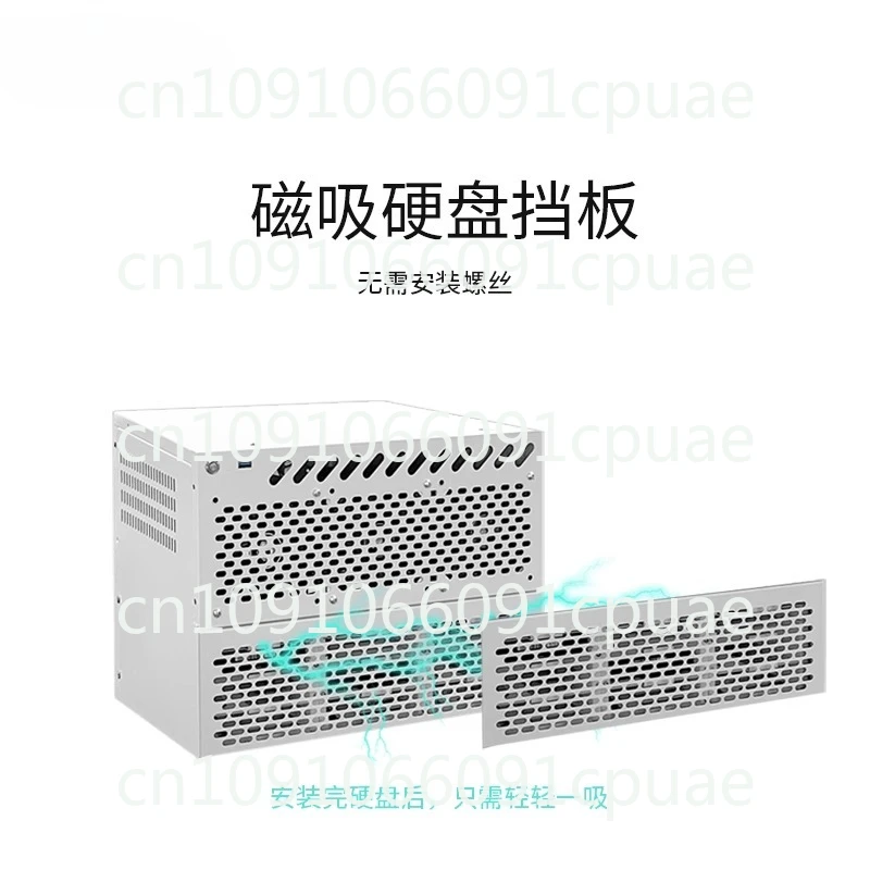 12-Disk NAS Chassis ATX Large Power Supply MATX Full-height PCIe Storage Server LAN Shared Storage N3