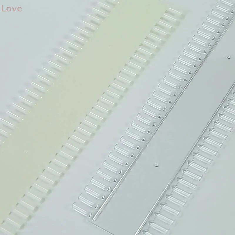 [L&P]60個/セット 付け爪チップ ネイルポリッシュパレットスタンド ショーツール フラットボトム マニキュア ソリッドプラスチック ネイルアートディスプレイツール