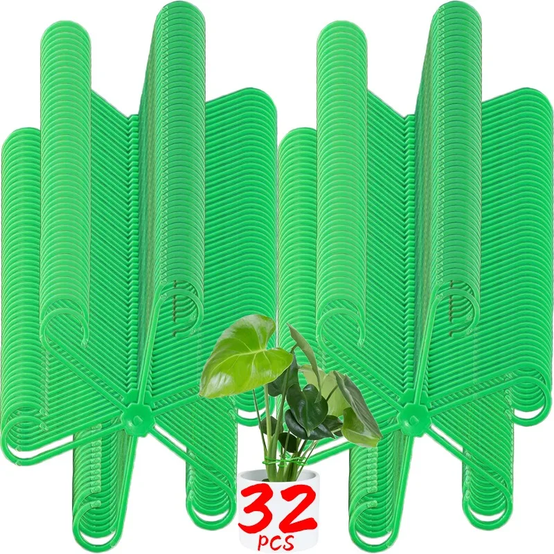 Plant Fixed Clamp Plastic Trellis Flower Stem Branch Fixing Rack Climbing Support Clips Hydroponic Branch Fixing Pot Holder