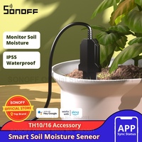 SONOFF MS01 Smart Soil Moisture Sensor IP55 Waterproof Soil Hygrometer Detection Humidity Work with Sonoff TH Elite Smart Home