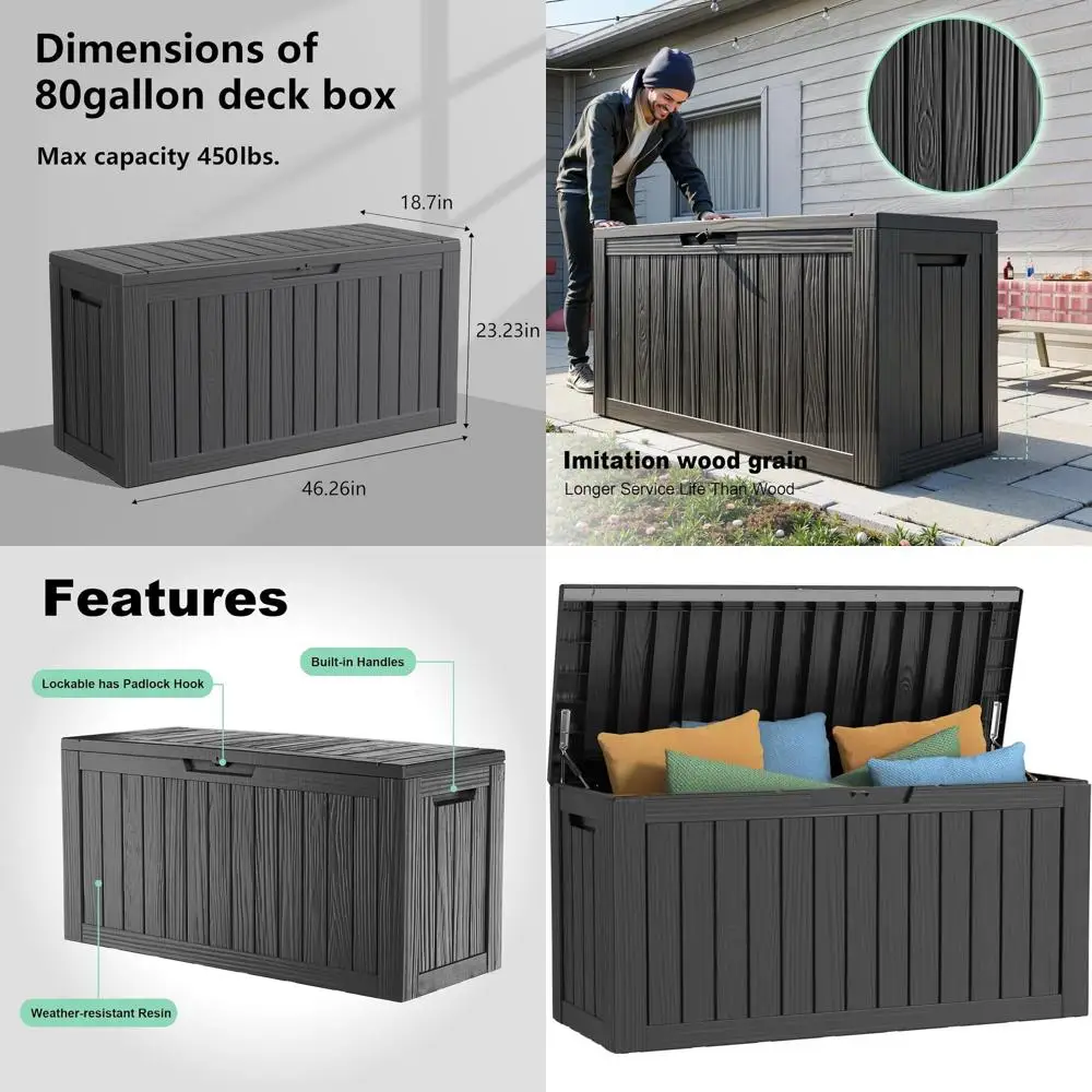 80 Gallon Lockable …